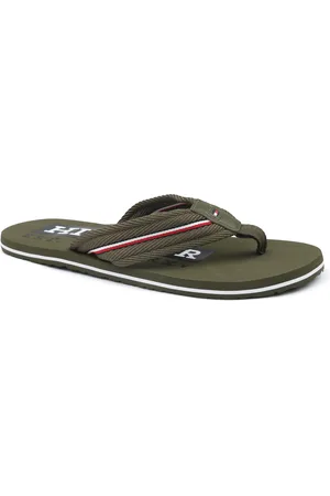 Tommy Hilfiger Beach Sandal Army Green Grün Größe 41