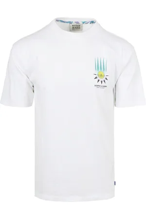 Scotch&Soda Scotch & Soda T-Shirt Artwork Weiss Größe S