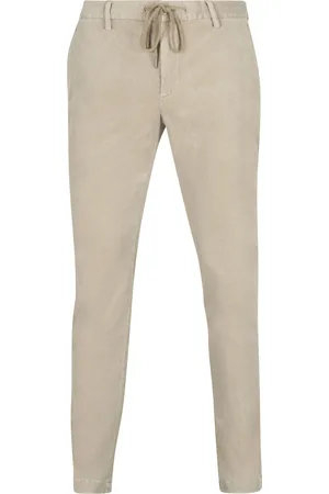 Alberto Hose Jump Corduroy Greige Grau Größe W 34 - L 32