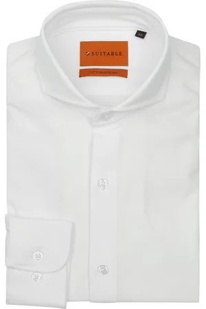 Suitable Sorona Hemd Gebrochenes Wollweiß Größe 38
