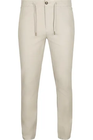 Scotch&Soda Chino Warren Leinen Greige Grau Größe W 32 - L 32
