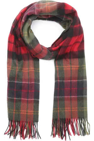 Barbour Schal Patchwork Tartan Rot