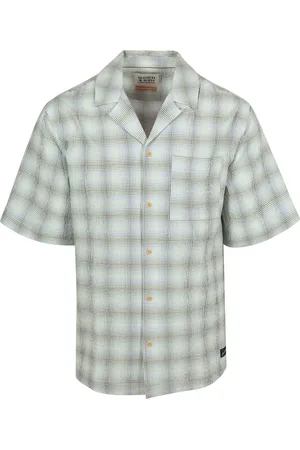 Scotch&Soda Shortsleeve Hemd Seersucker Karos Multicolor Multicolour Größe M