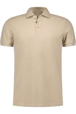 New Zealand Auckland NZA Polo Peter Dessert Sand Braun Größe M