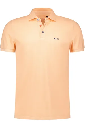 New Zealand Auckland NZA Polo Peter Apricot Größe M