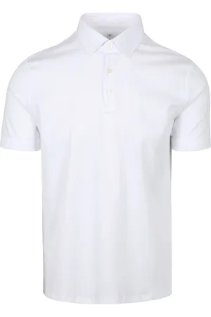 DESOTO Poloshirt Essential White Größe S
