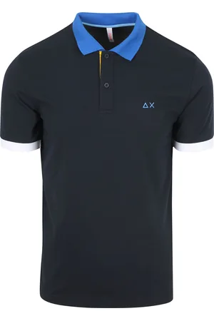 sun68 Poloshirt Color Way Navy Dunkelblau Größe M