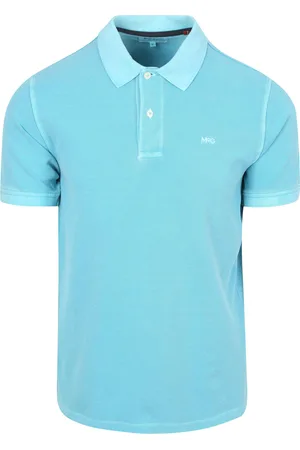 McGregor Piqué Poloshirt Aqua Blau Größe S