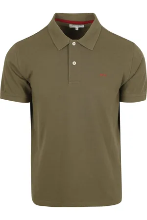 McGregor Piqué Poloshirt Olivgrün Dunkelgrün Größe S