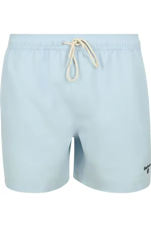 Barbour Badeshort Logo Blau Größe M