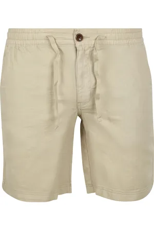 Superdry Short Linen Merchant Abbey Stone Größe M