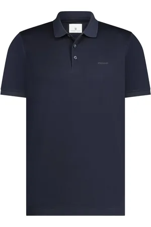State of art Poloshirt Mercerized Piqué Navy Dunkelblau Größe S