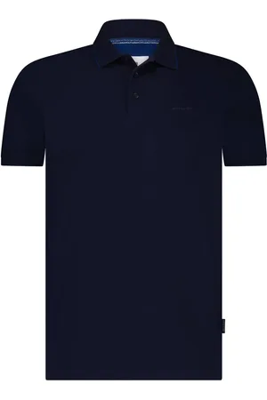State of art Poloshirt Piqué Navy Dunkelblau Größe M