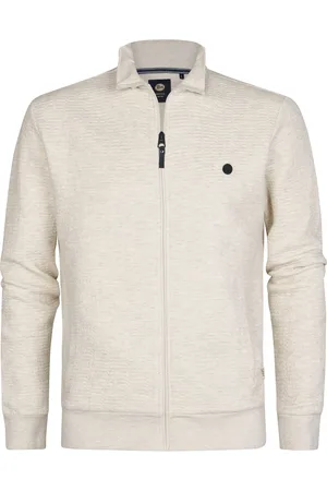 Petrol Industries Strickjacke Starboard Greige Beige Größe M