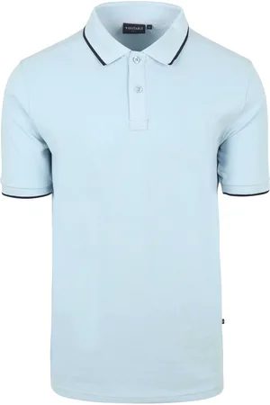 Suitable Respect Poloshirt Tip Ferry Blau Größe S