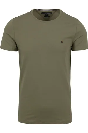 Tommy Hilfiger T-shirt Essential Army Dunkelgrün Größe S