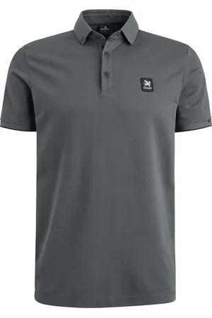 Vanguard Polo Piqué Dark Slate Grau Dunkelgrün Größe M