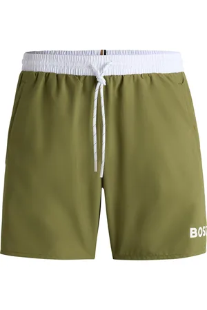 HUGO BOSS Badehose Starfish Grun Größe M