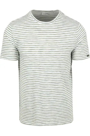 No Excess Stripes T-Shirt Green Größe M