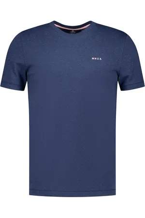 New Zealand Auckland NZA T-shirt Franklin Light Navy Dunkelblau Größe M