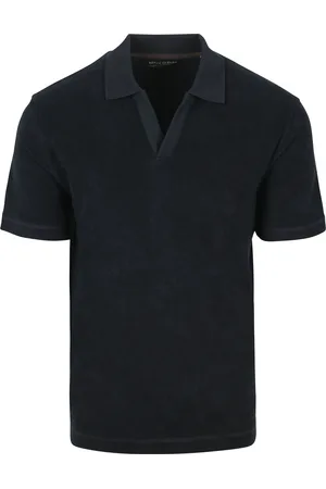 Marc O’ Polo Poloshirt Riva Terry Cloth Navy Dunkelblau Größe M