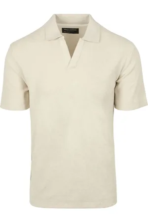 Marc O’ Polo Poloshirt Riva Terry Cloth Ecru Beige Größe M
