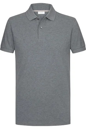 Profuomo Piqué Poloshirt Anthrazit Größe S
