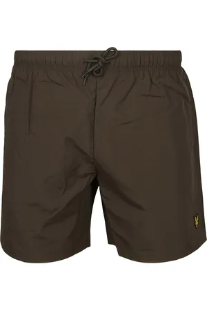 Lyle & Scott Lyle & Scott Badeshorts Plain Olivgrün Dunkelgrün Größe M