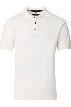Casa Moda Polo Knitted Off White Größe L