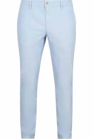 Alberto Rob Stretch Chino Blau Größe W 31 - L 34
