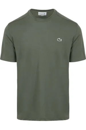 Lacoste T-Shirt Olivgrün Dunkelgrün Größe S