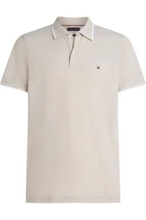 Tommy Hilfiger Linen Piqué Polo Shirt Größe M