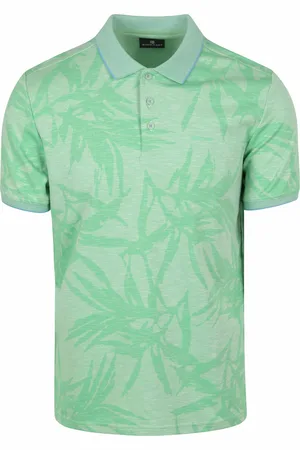 State of art Poloshirt Faded Leaf Größe M