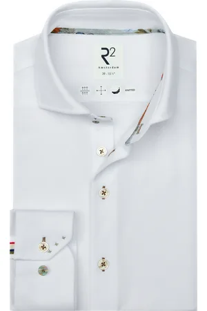 R2 Amsterdam R2 Japanese Knitted Hemd Shortsleeve Größe S
