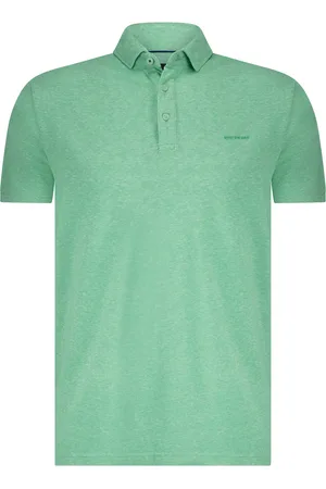 State of art Poloshirt Piqué Melange Größe M