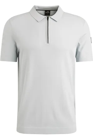 Vanguard Polo Half-Zip Blau Größe M