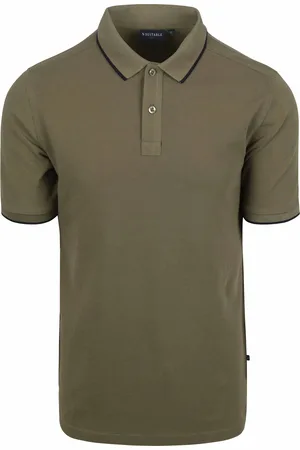 Suitable Respect Poloshirt Tip Ferry Olivgrün Dunkelgrün Größe S