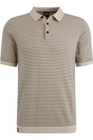 Vanguard Knitted Poloshirt Druck Größe M