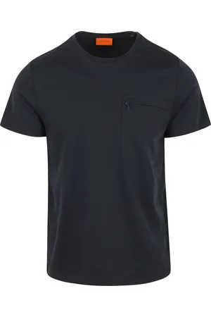 Suitable T-shirt Sonny Pocket Dunkelblau Größe S