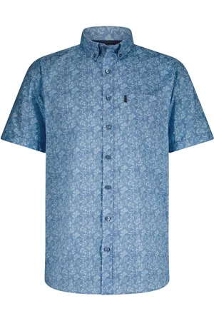 State of art Short Sleeve Hemd Leafs Größe M