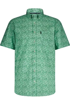 State of art Short Sleeve Hemd Leafs Größe M