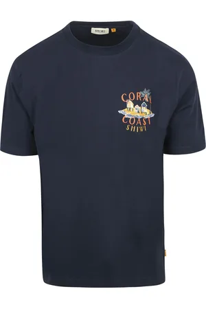 Shiwi T-Shirt Finn Coral Coast Navy Dunkelblau Größe S