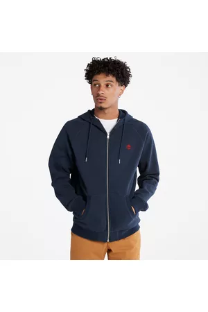 Timberland Herren Sweatshirts - Exeter River Fleece-hoodie Mit Frontreißverschluss Für Herren In Navyblau Navyblau, Größe L