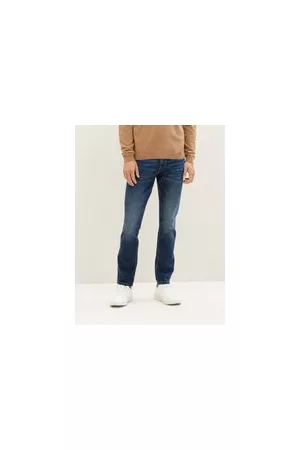 TOM TAILOR Herren TTJOSH Regular Slim Jeans, blau, Uni, Gr. 30/32, baumwolle