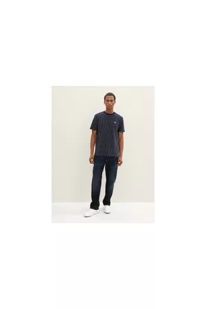 TOM TAILOR Herren TTTRAD Relaxed Jeans, blau, Meliert, Gr. 32/32, baumwolle