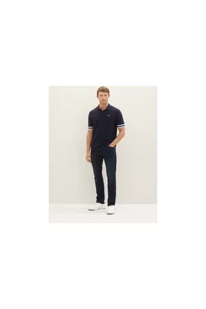 TOM TAILOR Herren TTJOSH Regular Slim Jeans, blau, Uni, Gr. 30/34, baumwolle