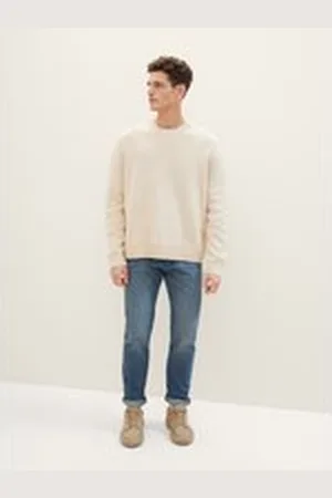 TOM TAILOR Herren TTJOSH Regular Slim Jeans, blau, Uni, Gr. 32/36, baumwolle
