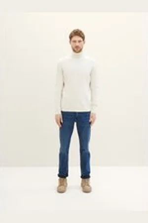 TOM TAILOR Herren TTJOSH Regular Slim Jeans, blau, Uni, Gr. 32/36, baumwolle