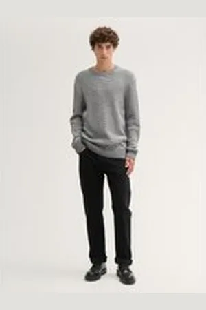 TOM TAILOR Herren Loose Straight Jeans, schwarz, Uni, Gr. 28/32, baumwolle