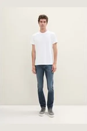 TOM TAILOR Herren TTJOSH Regular Slim Jeans, blau, Uni, Gr. 32/36, baumwolle